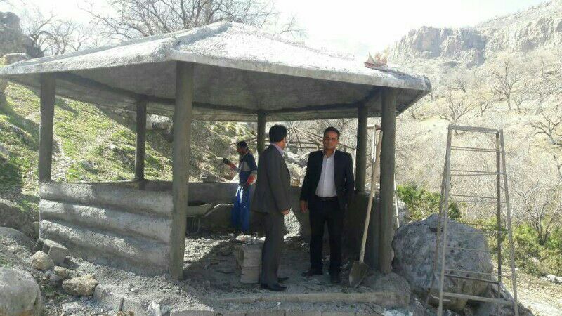 بازدید فرماندار باشت از طرح احداث اردوگاه ” رود رونه” +تصاویر