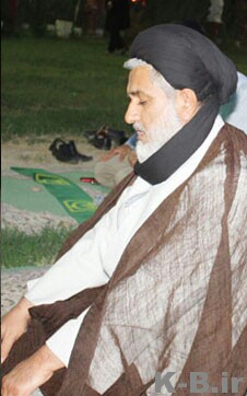 خواندن دعای طلب باران از سوی امام جمعه گچساران