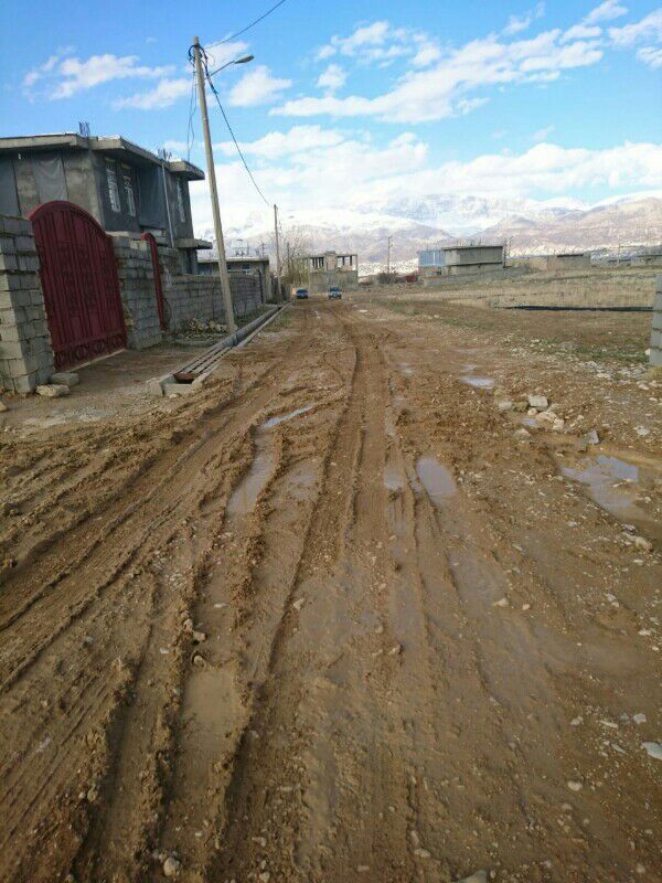 وضعیت نامناسب کوچه و خیابانهای چنارستان علیا در شهرستان بویراحمد+تصاویر