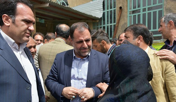 گزارشی از بازدید غلام محمد زارعی از منطقه کاکان+تصویر