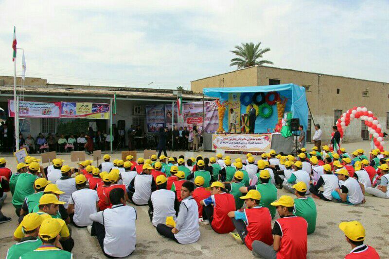 گزارش تصویری اختتامیه چهارمین  المپیاد  ورزشی درون و برون مدرسه ای گچساران