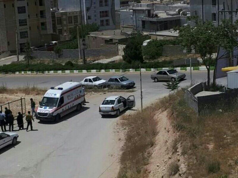 تقاطع خطرناک و حادثه خیز در شهر یاسوج+تصاویر
