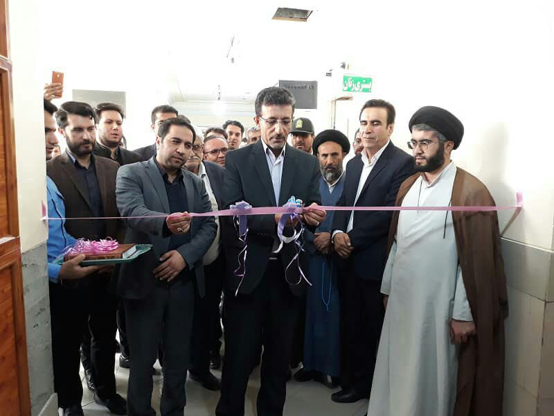 افتتاح بخش دیالیز در درمانگاه شهید رضایی شهرستان لنده + تصاویر