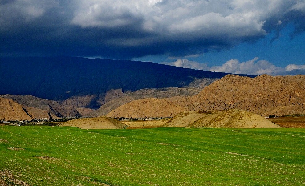 تصاویری زیبا از مزارع اطراف گچساران