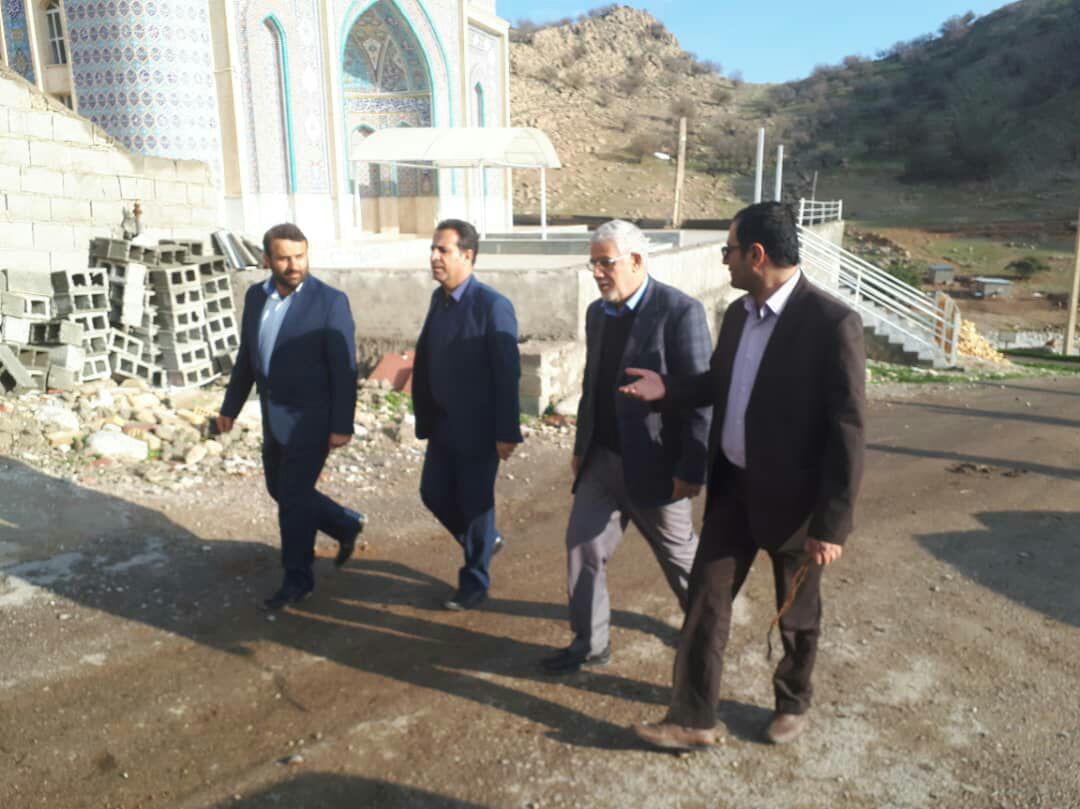 بازدید معاون بنیاد مسکن کشور و مدیرکل بحران استانداری از مناطق آسیب دیده از سیل در شهرستان باشت+تصاویر