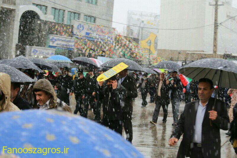 گزارش تصویری راهپیمایی۲۲بهمن یاسوج