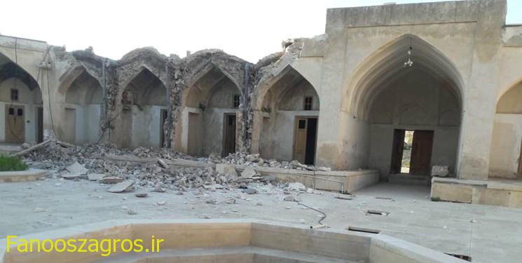 میراث کهن کهگیلویه قربانی بی‌تدبیری مسؤولان/ کاروانسرای بافت تاریخی تخریب شد