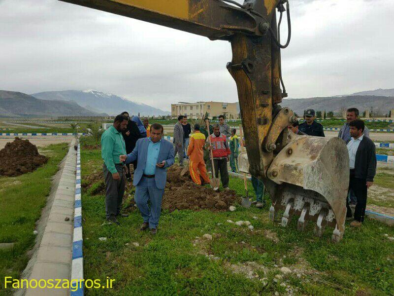 بعد از چندسال بلا تکلیفی ؛ روند بهسازی پارک ساحلی شهر باشت آغاز شد+تصاویر