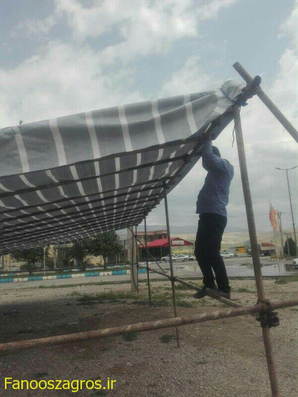 آمادگی شهرداری باشت جهت استقبال ازمسافرین نوروزی+تصاویر