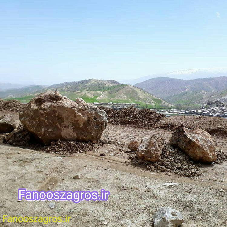خطری که شهر دیشموک ، کهگیلویه را تهدید میکند+تصاویر