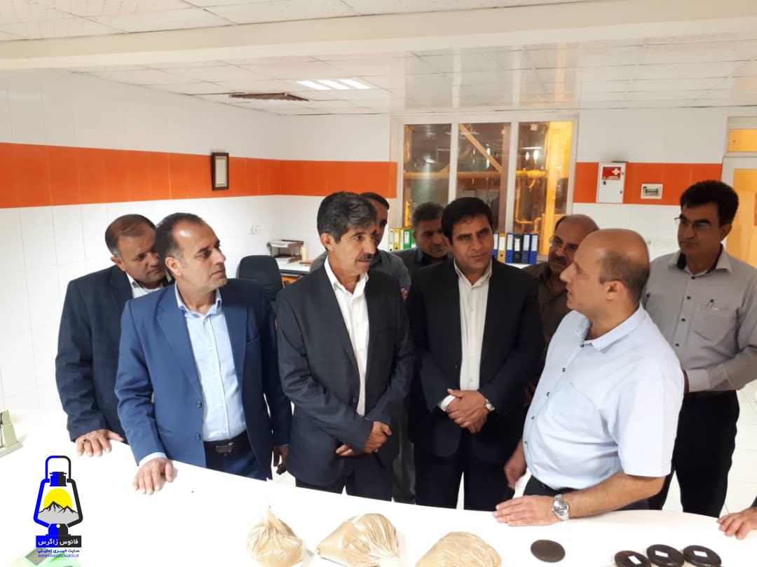 بازدید مدیرکل تامین اجتماعی کهگیلویه و بویراحمد از شرکت آسه یاسوج+عکس