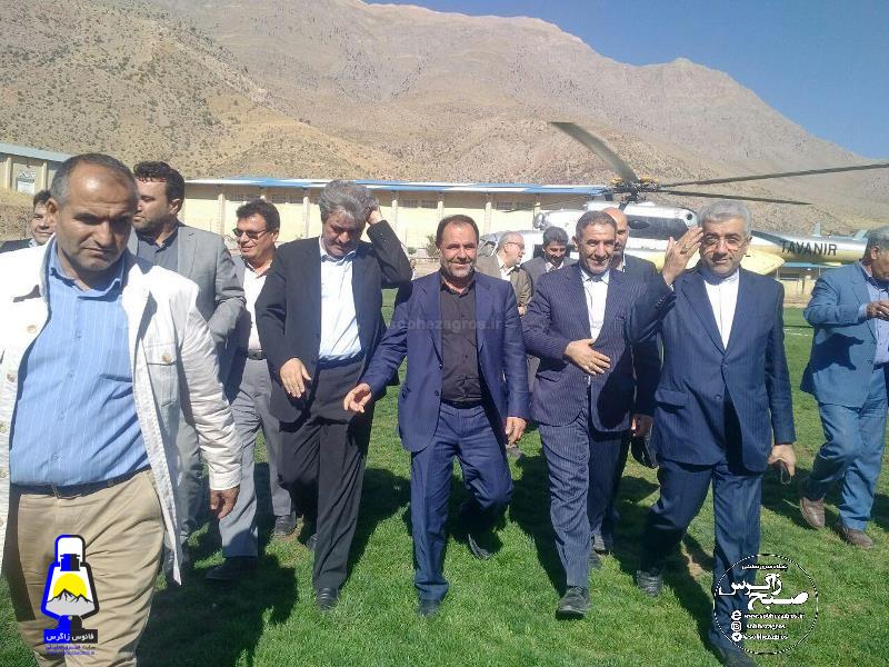 افتتاح فاز اول تصفیه خانه فاضلاب سی سخت با حضور وزیر نیرو+تصاویر