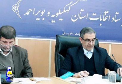 استاندار کهگیلویه و بویراحمد : اگر فرمانداری از ریل قانون خارج شود در روز انتخابات هم فرماندار عوض میکنم