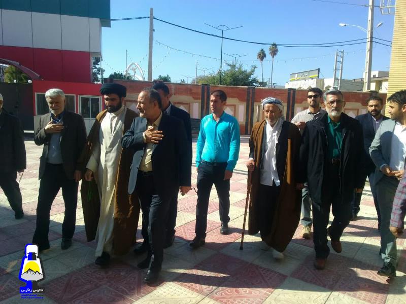 نام نویس عدل هاشمی پور در یازدهمین انتخابات مجلس، حوزه کهگیلویه بزرگ+تصاویر