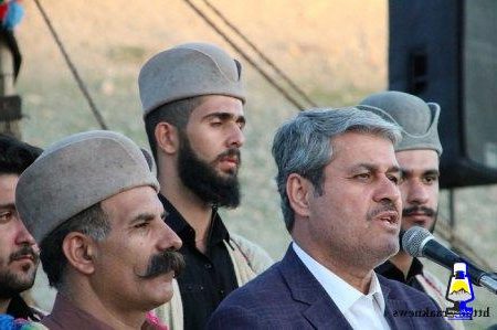 اظهارات تاجگردون در باباکلان ؛ ۷۰ درصد مردم قشقایی به من رأی میدهند