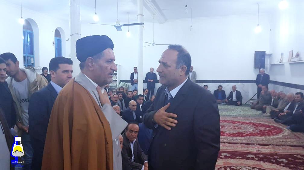 حضور موحد در مراسم والده سردار هاشمی + تصویر