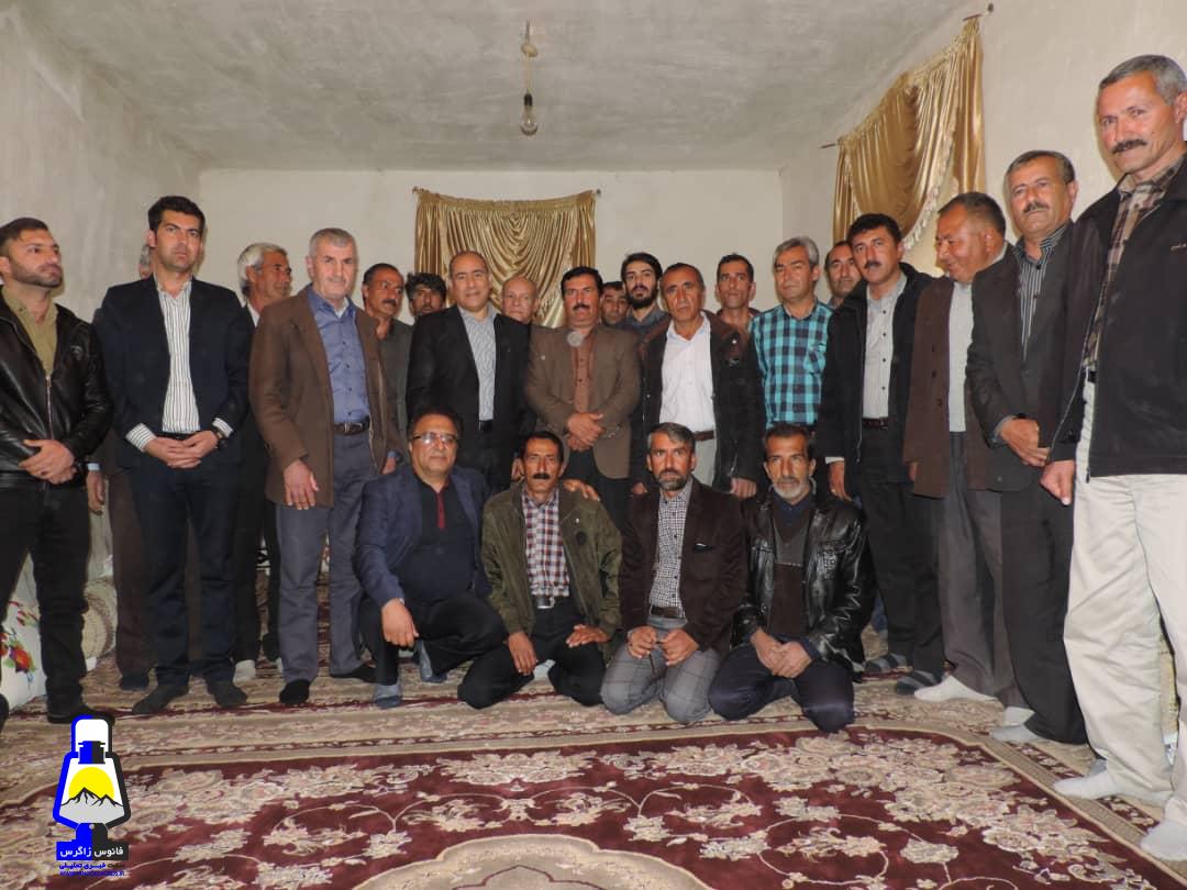 حضور کاندیدای اصلاح طلب بویراحمد و دنا در جمع اهالی روستای دارشاهی +تصاویر