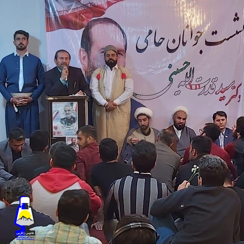 سید قدرت الله حسینی ؛ برای اجرای عدالت و بر علیه بی عدالتی ها جمع شده ایم/ برای جمع آوری آرا به نزد خانههای شما میآیند و با شما عکس میگیرند و فشار می آورند+عکس