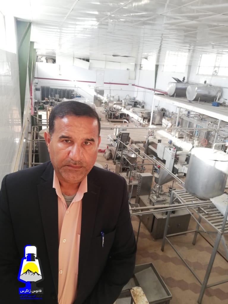 نامه اعتراضی مدیرعامل کارخانه تولید لبنیات و بستنی به تاجگردون