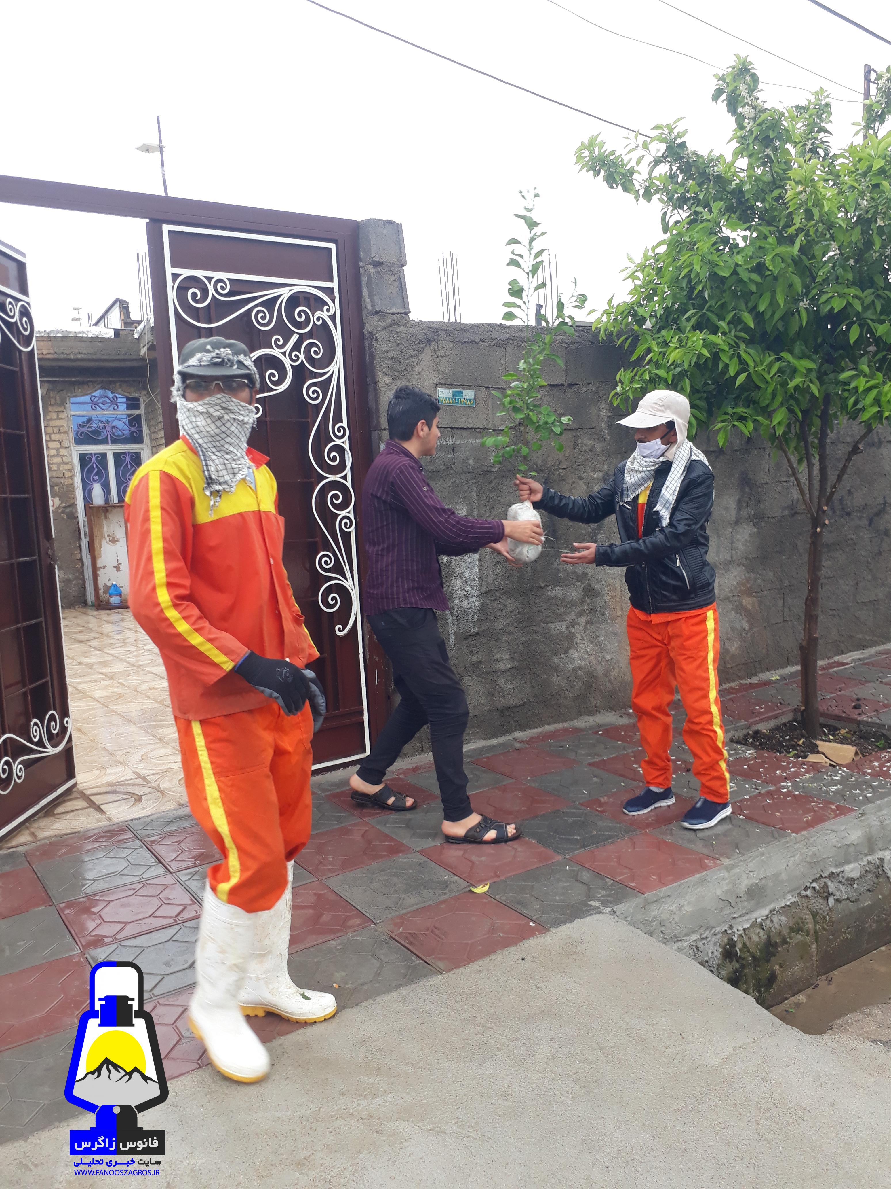 به منظور مشارکت گسترده شهروندان باشتی در ایجاد هوای پاک ؛ طرح هر خانه یک درخت در این شهر اجرا می شود+تصاویر