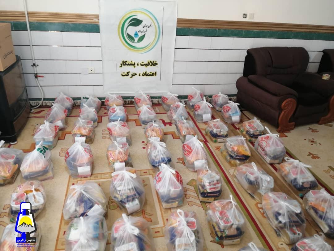 با حمایت بنیاد علوی بسته های حمایتی انجمن جوانان  لنده بین خانواده های نیازمند شهرستان لنده توزیع شد+عکس