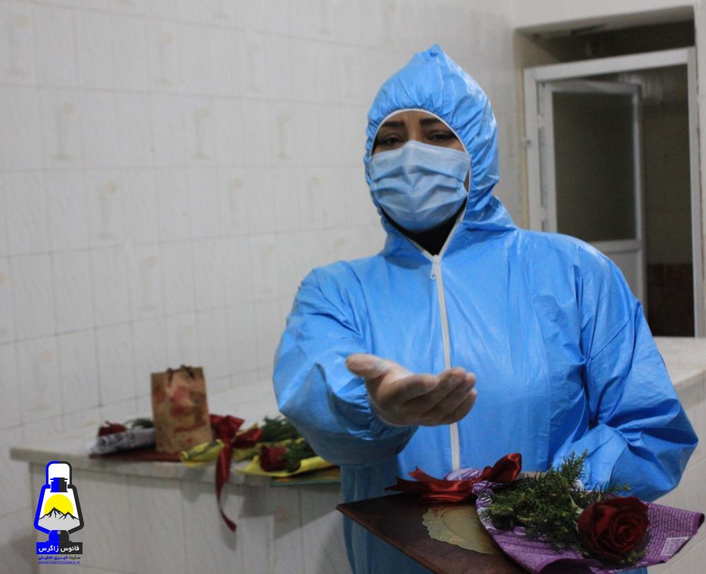 گزارشی از زحمات جهادگران در غسال خانه شهرستان گچساران + تصاویر