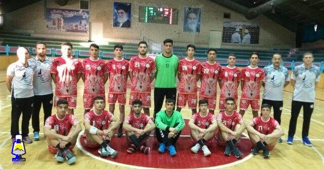 هندبال فرازبام خائیز دهدشت قهرمان مسابقات جوانان باشگاههای کشور شد