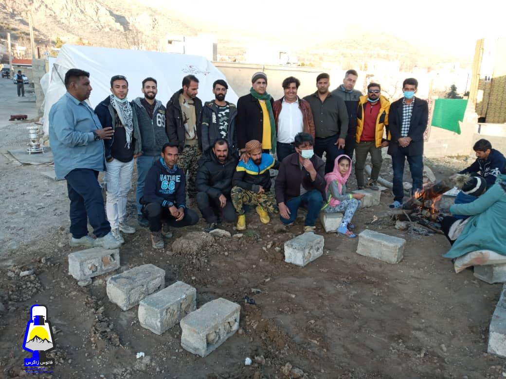امداد رسانی باشگاه کوهنوردی زاگرس گچساران به زلزله زدگان سی سختی+تصاویر
