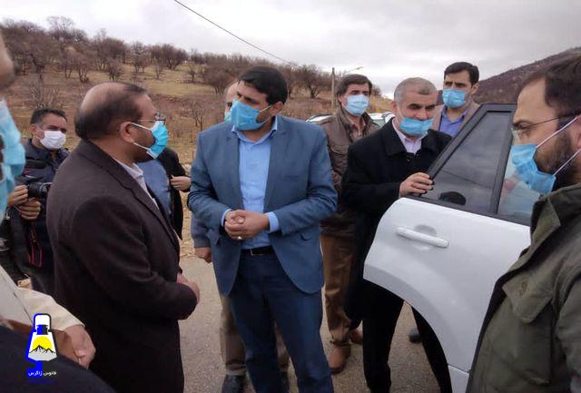 نایب رئیس مجلس شورای اسلامی وارد سی سخت شد ؛ اختصاص ردیف بودجه برای سیسخت