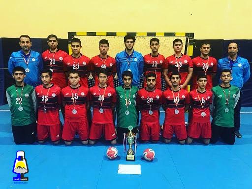 نوجوانان هندبال فرازبام خائیز دهدشت قهرمان ایران شدند