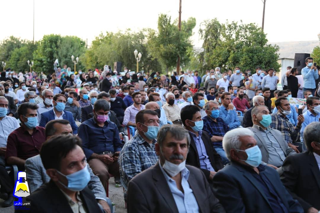 نطق انتخاباتی محمدپور در باشت برگزار شد/حضور چشمگیر هواداران محمدپور