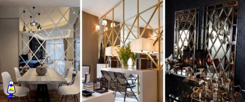 کاربرد آینه کاری دکوراتیو در طراحی دکوراسیون