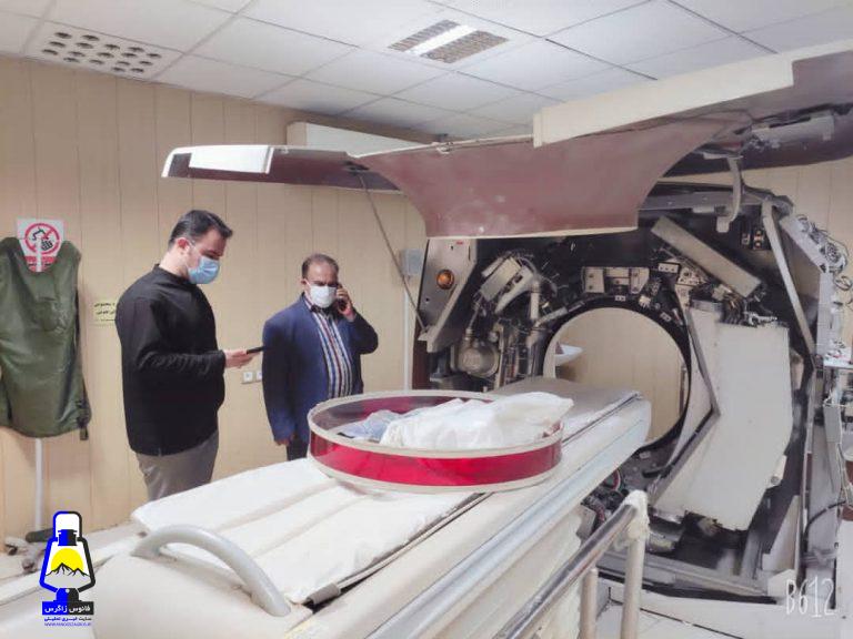 دستگاه سی تی اسکن گچساران راه اندازی شد+ تصاویر