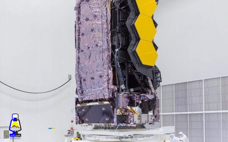 جعبه‌گشایی تلسکوپ “جیمز وب” در محل پرتاب