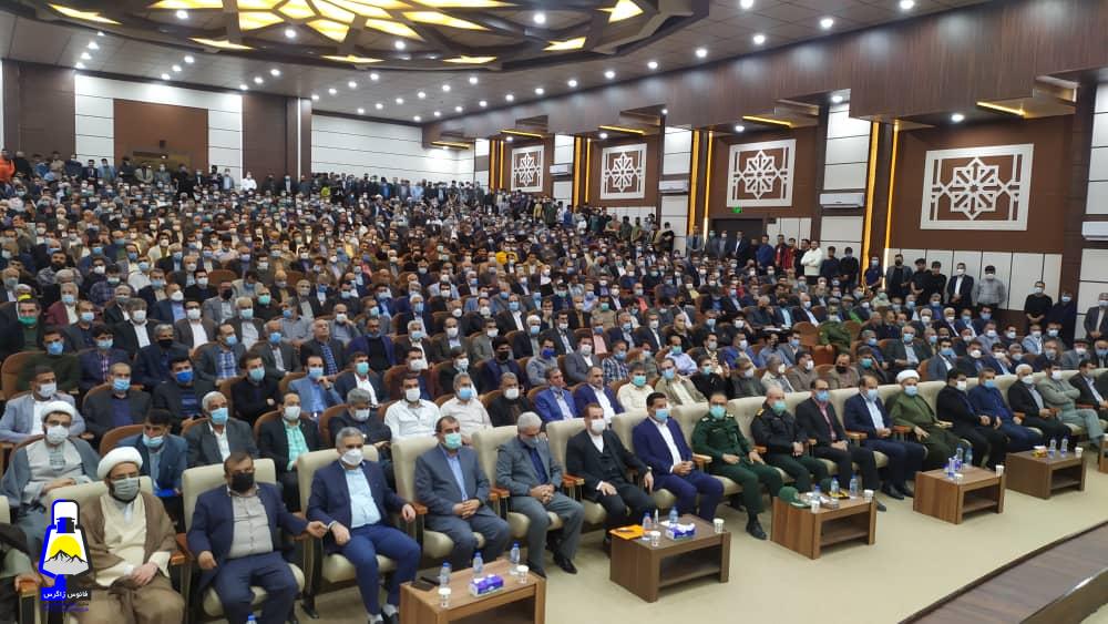 آئین تودیع و معارفه فرمانداران قدیم و جدید گچساران برگزار شد+تصاویر