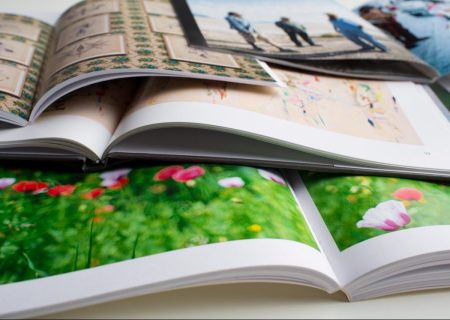 چاپ کتاب عکس و مراحل آن