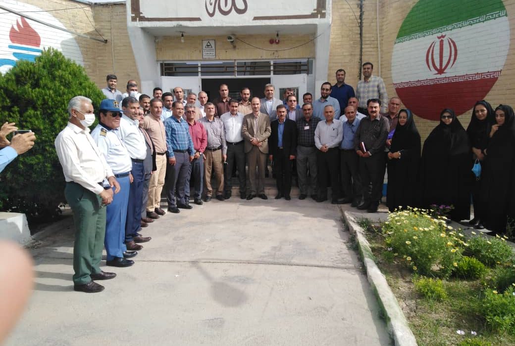 خداحافظی محمدرضا جهانی از حراست شرکت بهره برداری نفت و گاز گچساران