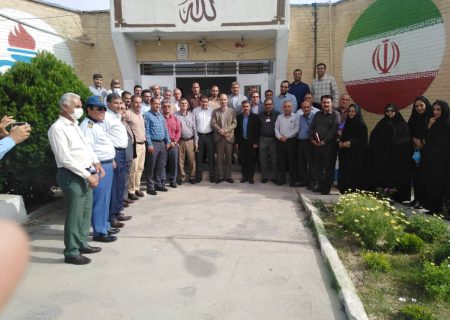 خداحافظی محمدرضا جهانی از حراست شرکت بهره برداری نفت و گاز گچساران