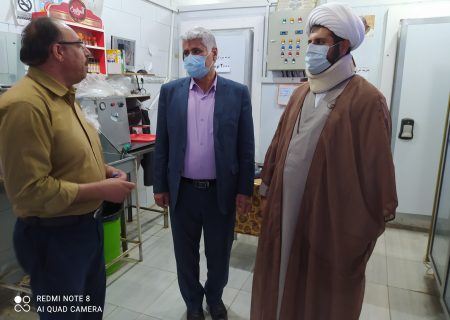 حضور فرماندار و دادستان چرام در بازار