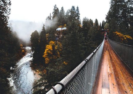 آشنایی با پل معلق کاپیلانو (Capilano) در ونکوور کانادا