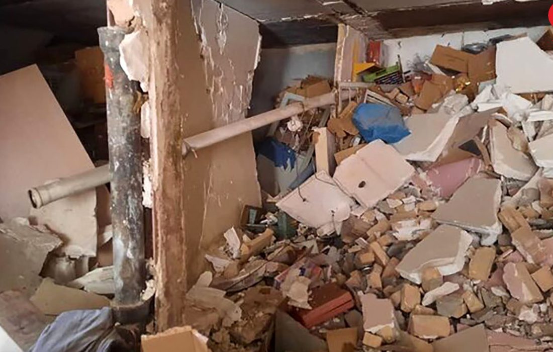 انفجار هولناک یک خانه در اهواز / نجات ۴ نفر از زیر آوار