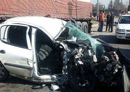 تصادف وحشتناک فوتسالیست ملی پوش در اتوبان قزوین + آخرین خبر