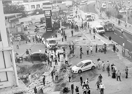 فیلم و عکس از حادثه وحشتناک بریدن ترمز کامیون در ترکیه / ۳۰ تن کشته و ۴۵ تن مجروح