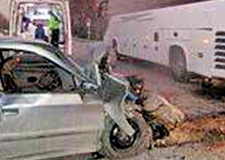 ۳۲ مجروح در تصادف اتوبوس و سمند