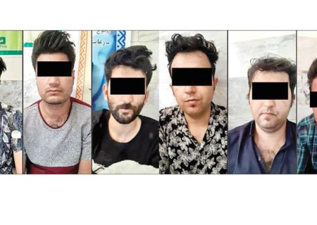 ۶۷ سال زندان و ۵۱۸ ضربه شلاق برای راهزنان مامور نما / این ۷ مرد خشن سارقان محموله طلا بودند + عکس