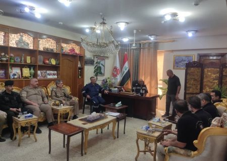 دیدار مدیرعامل آتش نشانی تهران با رییس آتش نشانی کشور عراق+تصاویر