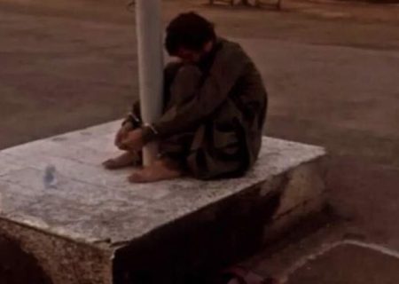 تائید بستن خدانور لجه‌ای به میله در زاهدان