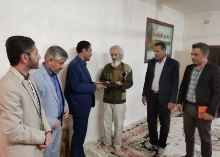 دیدار مدیر کل ارشاد با پیشکسوت سینما و تئاتر در چرام