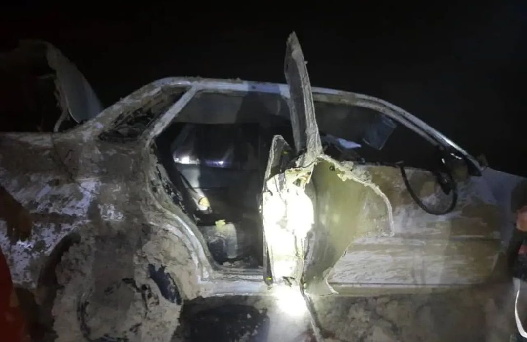 سقوط پراید به گودال آب در گچساران پنج نفر را به کام مرگ کشاند