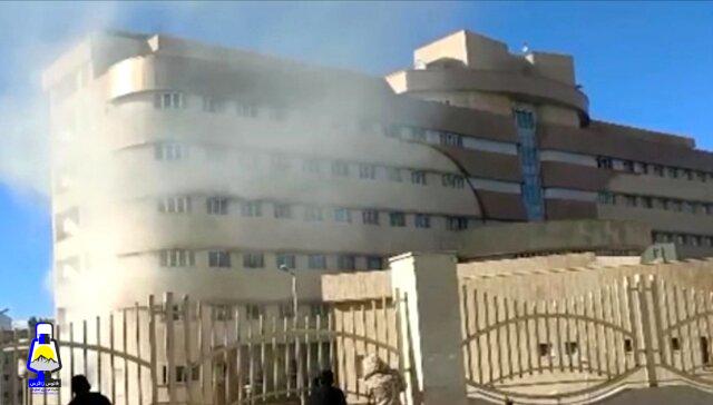 جزئیات آتش سوزی در بیمارستان شهید جلیل یاسوج